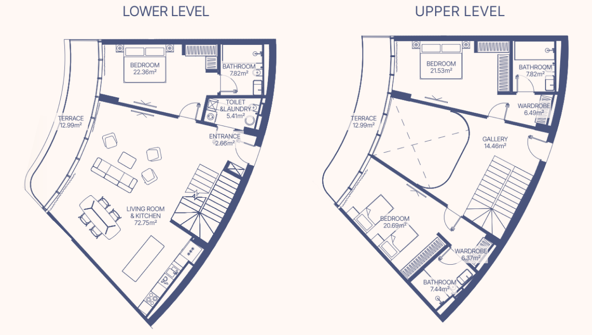3-Bedroom Duplex