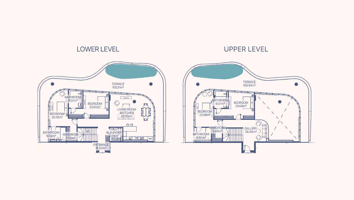 4-Bedroom Duplex